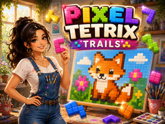Game Pixel Tetrix Trails