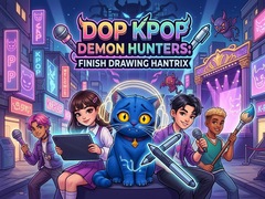 Game DOP KPop Demon Hunters: Finish Drawing Hantrix