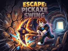 Cluiche Escape: Pickaxe Swing