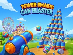 Game Tower Smash: Can Blaster