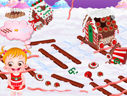 Game Baby Hazel Gingerbread House online.