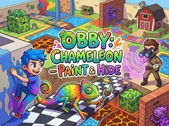 Game Obby: Chameleon - Paint & Hide