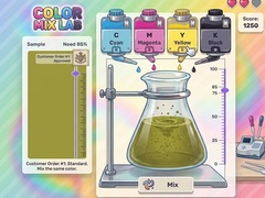 Game Color Mix Lab