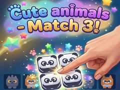 Game Cute animals - Match 3!