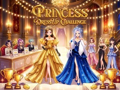 Cluiche Princess Dress Up Challenge