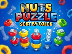 Game Nuts Puzzle: Sort By Color