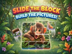 Game Slide the Blocks: Build the Pictures!