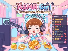 Game ASMR Girl - Livestream Mukbang