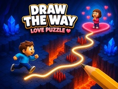 Game Draw the Way: Love Puzzle