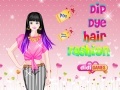 Game Dip Dye Hair Fashion