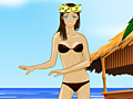 Game Hawaii Girl Dress up