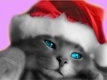 Game Santa Cat Puzzle