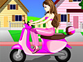 Game Motorbike Girl Dress Up