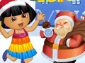 Game Dora with Santa Dressup