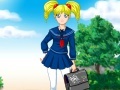 Game Anime School Girl Dress Up