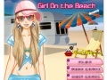 Game Girl On The Beach