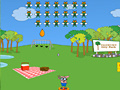 Game Slingshot Picnic Defender