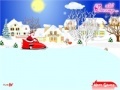 Game Santa Clause with Snowmobile