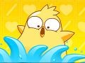 Game Huehner wasser - Bathing chicks