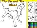 Game The Fox And The Wound Online Coloring Game