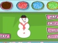 Game Cute snowman cookies