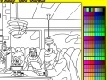 Game Goof Troop In Hotel Online Coloring Game