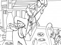 Game Mickey adn friends 1 coloring game