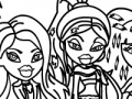 Game Bratz Online Coloring Game