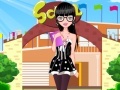 Game Trendy School Style Dress Up