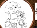 Game Dora Online Coloring