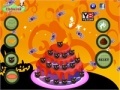 Game Halloween Big Cake Decor