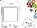 Game Mobile Phone Coloring