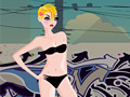 Game Pink Punk Dress Up
