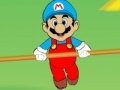 Game Mario on rope