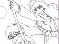 Game Inuyasha Online Coloring Game