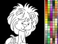 Game Lion Coloring