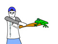 Game Frog Batting