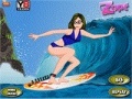 Game Beach surfer dressup