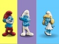 Cluiche Smurfs Colours Memory