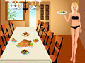 Game Thanksgiving Dinner Dress Up and Decor