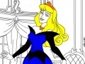 Game Sleeping Beauty Coloring Page