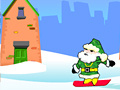 Game Santa Snowboarding