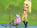 Game Pretty Young Mother