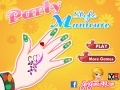 Game Party Style Manicure