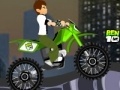 Game Ben 10 on a motorcycle