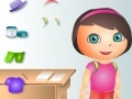 Game Dora School Dress Up