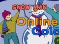 Game Snow Man Online Coloring Game