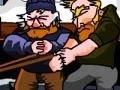 Game Dwarf on a wharf