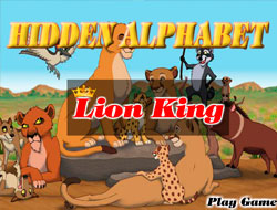 Game Alphabets Lion King online.
