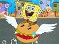 Game Spongebob Eating Hamburger